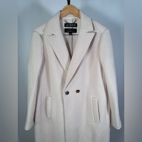 Jcrew Petite new Daphne topcoat in Italian boiled wool - Picture 4 of 8